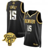 Maillot Denver Nuggets Nikola Jokic NO 15 Ville 2023 nba finals Noir